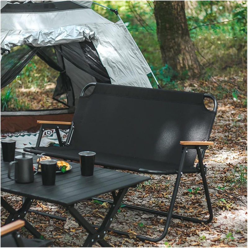 Outdoor Double Folding Leisure Camping Chair