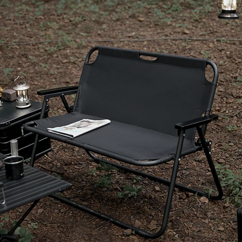 Outdoor Double Folding Leisure Camping Chair