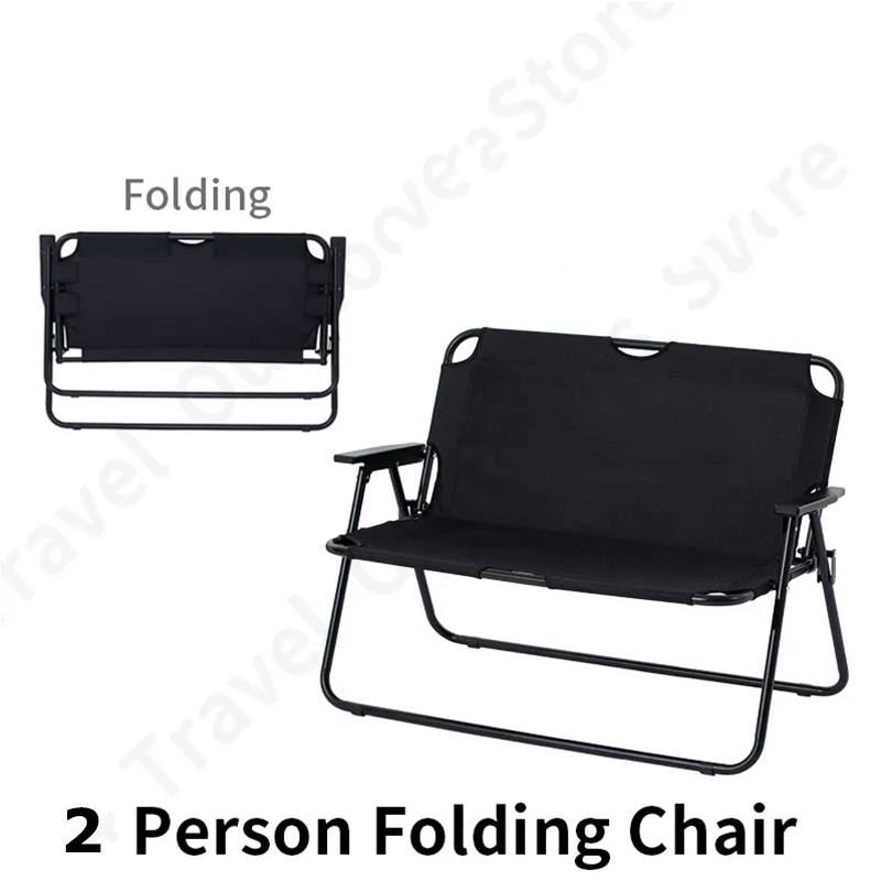Outdoor Double Folding Leisure Camping Chair