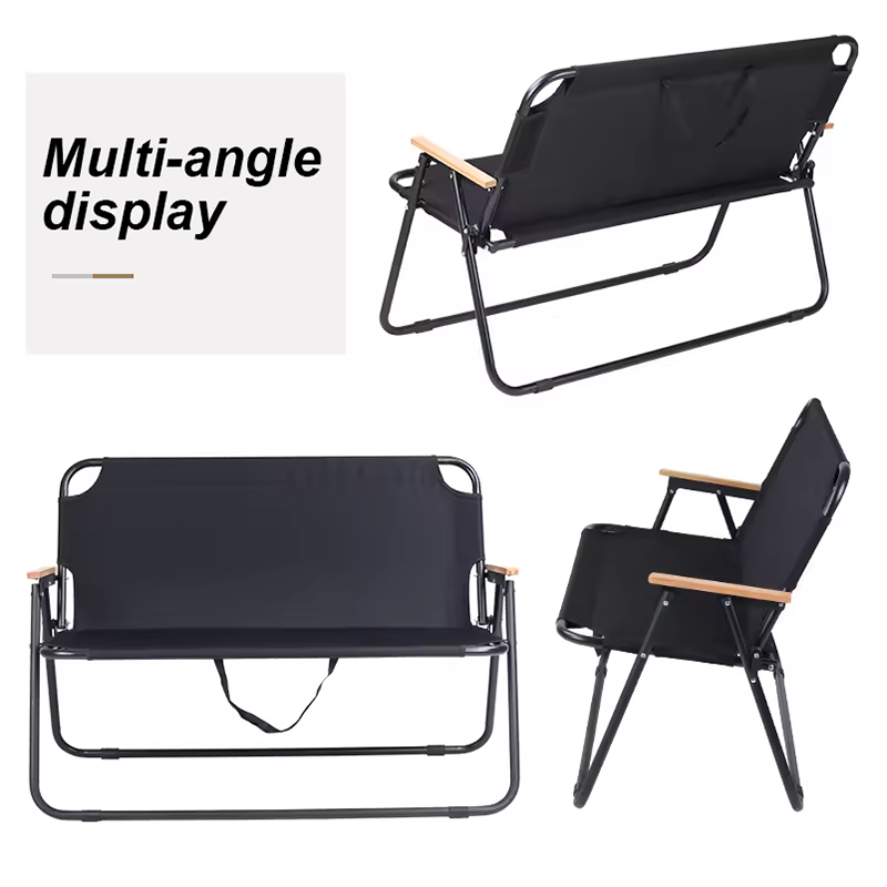 Outdoor Double Folding Leisure Camping Chair