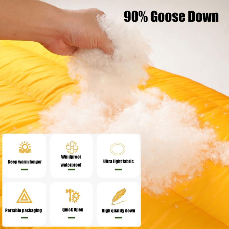 Super Warm Winter Sleeping Bag for Mountaineering