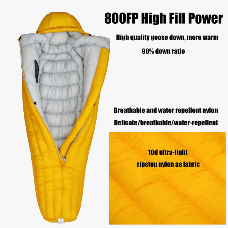 Super Warm Winter Sleeping Bag for Mountaineering