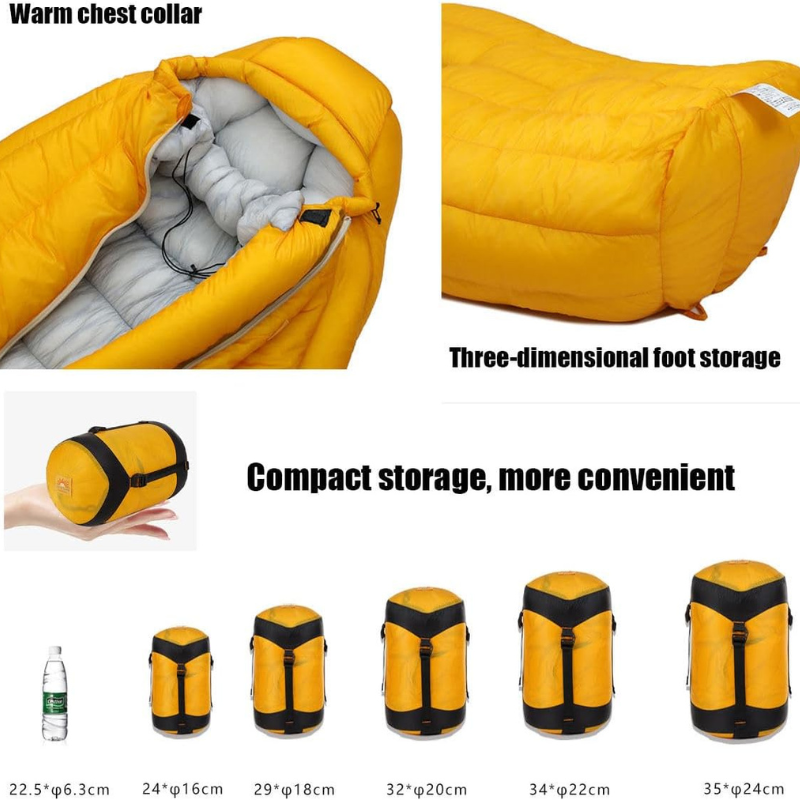 Super Warm Winter Sleeping Bag for Mountaineering