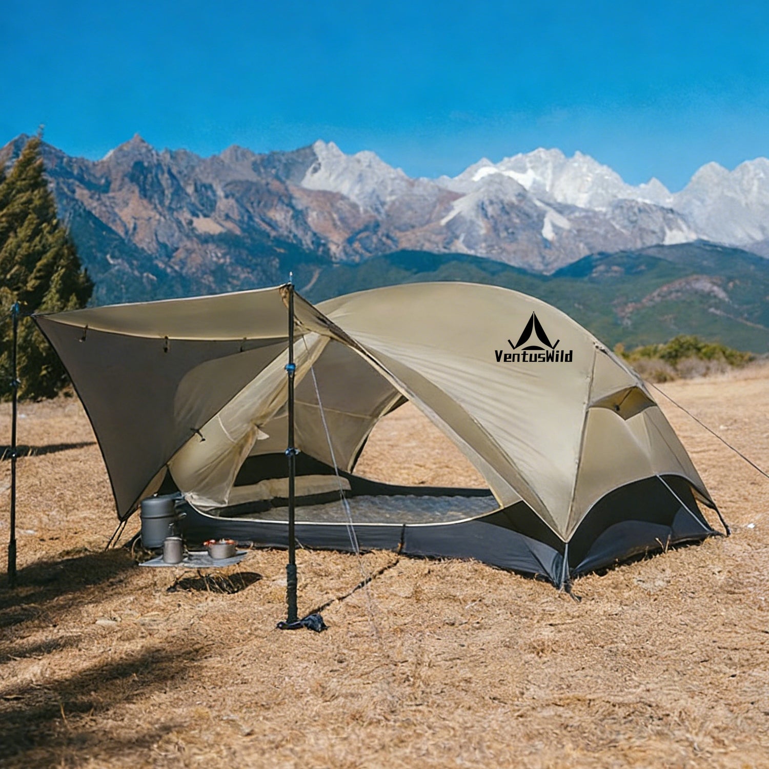 Mongar UL 1–2 Person Camping Tent 15D Nylon Waterproof Ultralight