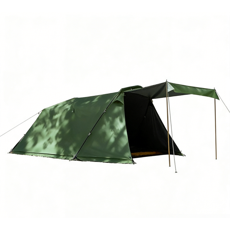 Camping Tent - 2-Room Blackout Waterproof for Outdoor Overnight