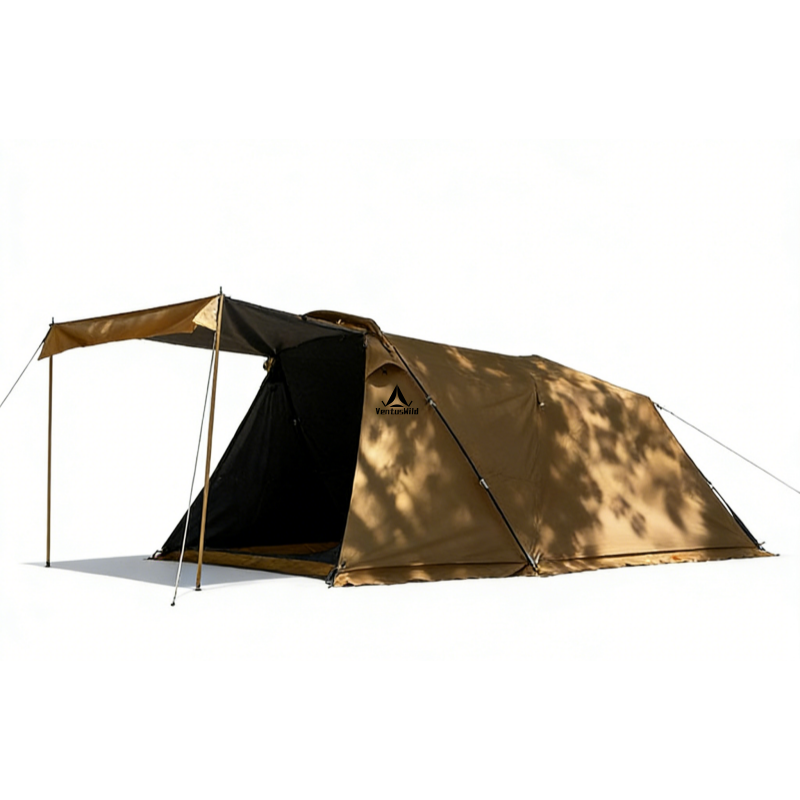 Camping Tent - 2-Room Blackout Waterproof for Outdoor Overnight