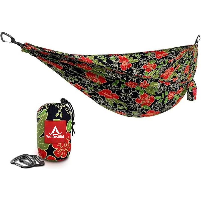 Double Deluxe Parachute Nylon Hammock