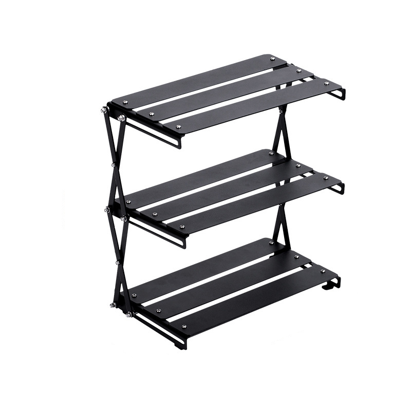Folding Storage Shelves-Stainless Steel Storage Rack