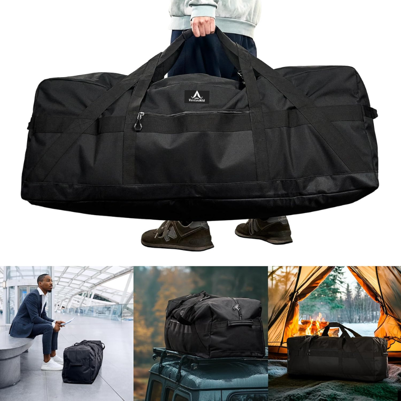 Extra Large Thick Waterproof Camping Travel Bag