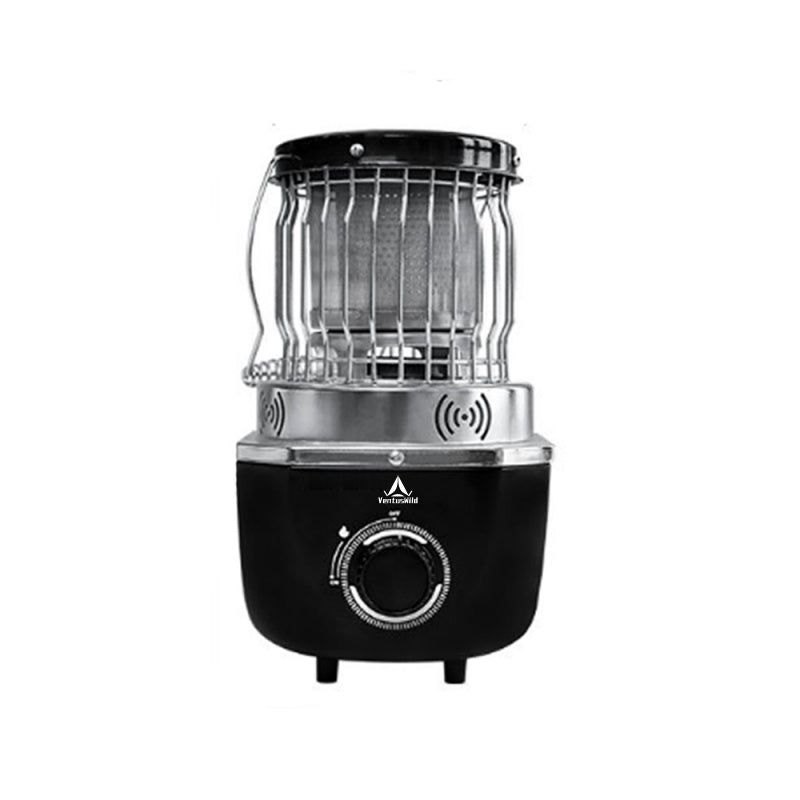 Outdoor portable card heating stove