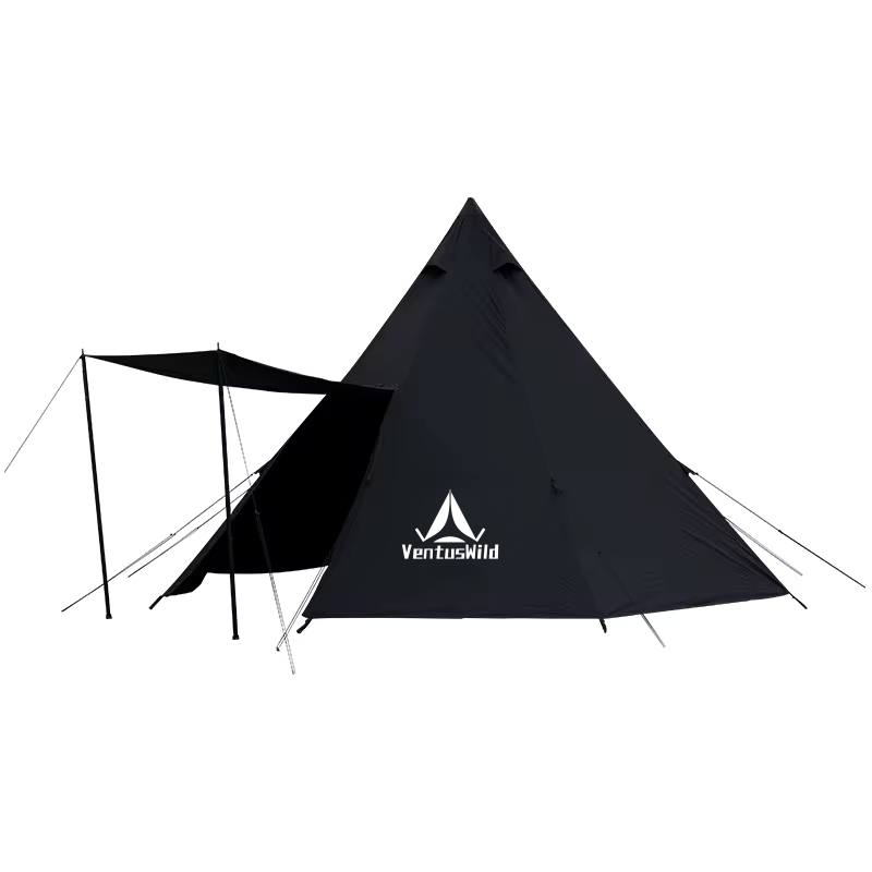 Oversized Octagon Pyramid Tent – Thickened, Rainproof, Portable