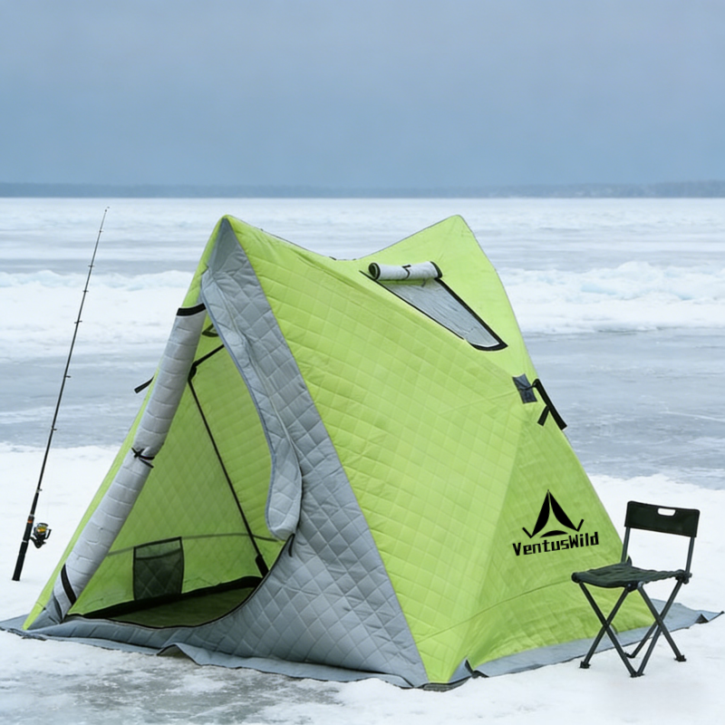 Single-Person Winter Ice Fishing Tent